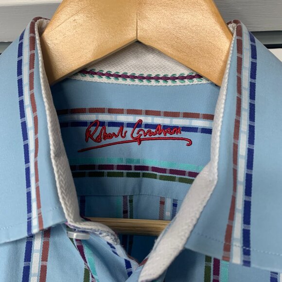 Robert Graham Mens Shirt - Picture 2 of 13